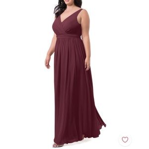 GORGEOUS Azazie Cabernet KORA bridesmaid dress